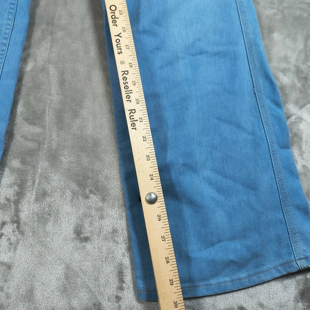 Vintage Levis Jeans Men 29x29 Blue Orange Tab USA Straight Denim Light Wash Fade
